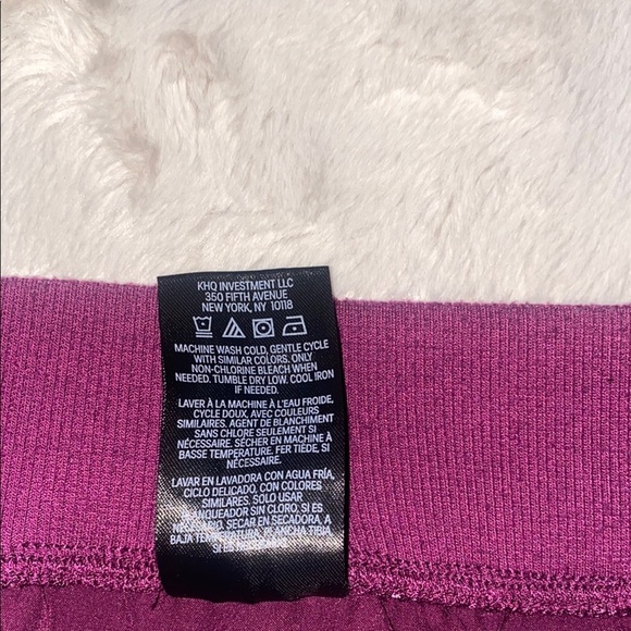 Calvin Klein Performance Purple Track Pants with Elastic Waistband - Picture 6 of 7